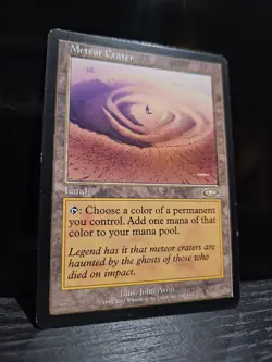 MTG Meteor Crater - Planeshift - Lightly Played - Image 1