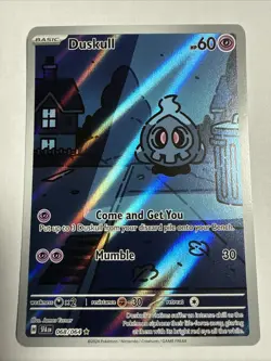 Duskull 068/064 Sv: Shrouded Fable IR Pokemon Near Mint - Image 1