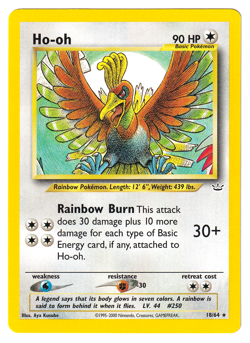 Ho-oh 18/64 - Pokemon Neo Revelation - Image 1