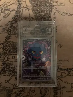 Pokemon Misdreavus 202/193 Mega Dream EX Art Rare Holo Japanese TAG 10 2025 - Image 2