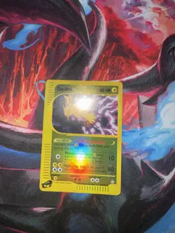 Pokemon TCG Zapdos 44/147 Aquapolis Reverse Holo E-Reader LP - Image 2