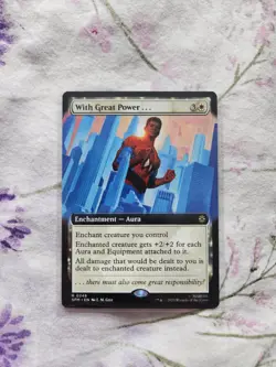 With Great Power... - 0248 - R - Non Foil - Extended - Spider-Man - MTG - NM/M - Image 1