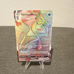 Pokemon Inteleon VMAX Secret Rare Full Art Holo 195/192 Rebel Clash 320 HP - Image 1