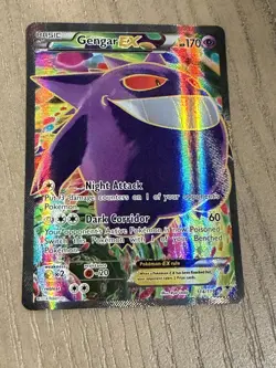 Pokemon Gengar EX (114 Full Art) 114/119 XY-Phantom Forces Holo NM - Image 1