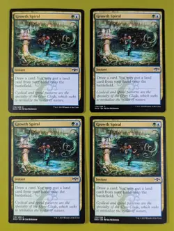 Growth Spiral x4 Ravnica Allegiance 4x Playset Magic the Gathering MTG - Image 1