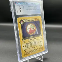 Pokemon CGC 9 Mint 1st Edition Team Rocket Dark Electrode 34/82 - Image 2