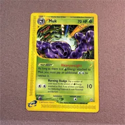 Nintendo Pokemon TCG Aquapolis Muk 23/147 Rare 70 HP Stage 1 2002 - Image 1