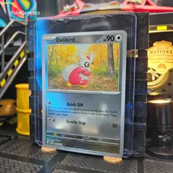 Delibird Mega Evolution Reverse Holo Pokemon TCG 105/132 ME01 Common - Image 2