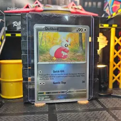 Delibird Mega Evolution Reverse Holo Pokemon TCG 105/132 ME01 Common - Image 3