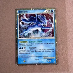 Suicune SL11 Call of Legends Shiny Holo Rare Holo English 2011 90 HP - Image 1