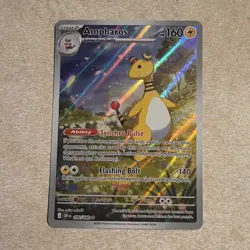 Pokemon TCG Ampharos 090/086 Evolutions Holo Rare Stage 2 160 HP English 2016 - Image 1