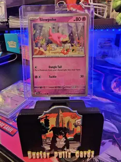 Slowpoke Non Holo 57/142 Common Stellar Crown Pokemon Near Mint - Image 1