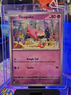 Slowpoke Non Holo 57/142 Common Stellar Crown Pokemon Near Mint - Image 2