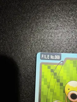 Pokemon Bellsprout #069 from Bandai Carddass Pocket Monsters in NM condition! - Image 3