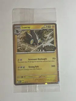 Pokemon Luxray 028/088 Perfect Order Best Buy Stamped Promo SEALED - Image 1
