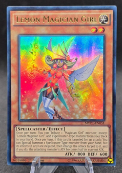 YuGiOh! Lemon Magician Girl MVP1-EN051 Ultra Rare 1st Ed - Image 1
