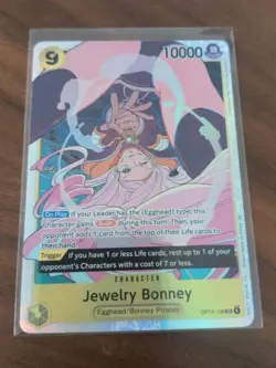 Jewelry Bonney OP13-108 SR Carrying on His Will ONE PIECE TCG ENGLISH Near Mint - Image 1