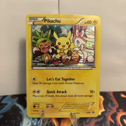 Pokemon Card Pikachu XY95 XY Promo Holo hp - Image 1