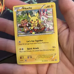 Pokemon Card Pikachu XY95 XY Promo Holo hp - Image 5