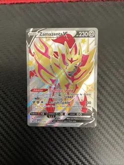 Zamazenta V SWSH293 Promo Black Star - NM Pokemon Card - Image 1
