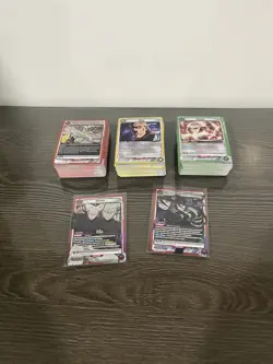 One Punch Man Union Arena TCG 200 Card Lot Common/Uncommon & 22 Rares - Image 1