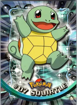 Squirtle #7 Topps Trading Cards Series 1 Pokemon Near Mint - Image 1