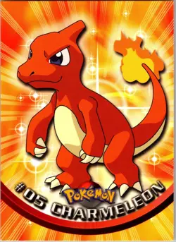 Charmeleon #5 Topps Trading Cards Series 1 Pokemon Near Mint - Image 1