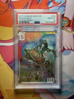 Gundam Card Game GQuuuuuuX (Omega Psycommu) LR++ DUAL IMPACT GD02-038 - Image 1