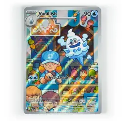 Pokemon - Vanillish - 190/182 - SV Paradox Rift - Illustration Rare Card - Image 1