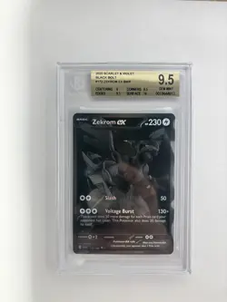 Zekrom EX 172/086 Black Bolt 2025 Beckett 9.5 (BGS 9.5) Gem Mint Pokemon Card - Image 1