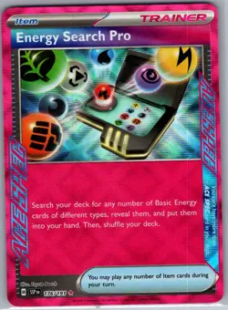 Energy Search Pro 176/191 SV08: Surging Sparks - Pokemon Card - NM - Image 1