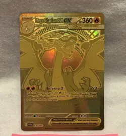 Pokemon Mega Charizard X ex 130/094 Me02 Phantasmal Flames Holo card - Near Mint - Image 3