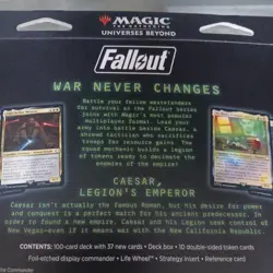 Universe Beyond: Fallout Commander Deck - Hail, Caesar MTG Fallout Cards. New - Image 4