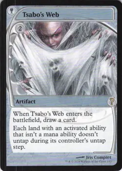 MTG Tsabo's Web (Future Sight) (143) | NM | Mystery Booster 2 (MB2) - Image 1