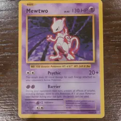 Pokemon Mewtwo Star Holon Phantoms Ultra Rare Holo Card 103/110 80 HP English - Image 1