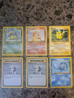 Pokemon Base Set Mix Languages French/Spanish/ Italian Cards Bundle - Image 1