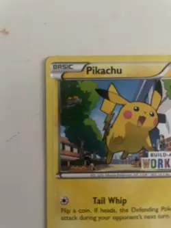 Pikachu Promo Card 20/108 Build a Bear Workshop Stamped MP, dents on back - Image 2