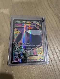 Pokemon Gengar EX Full Art Holo Card 114/119 - Image 1