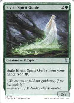 MTG Elvish Spirit Guide (White Border) (68) | NM | Mystery Booster 2 (MB2) - Image 1
