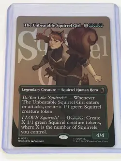 The Unbeatable Squirrel Girl Borderless Marvel Super Heroes 371 - Image 1