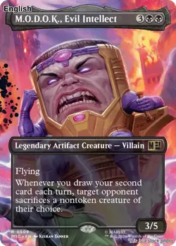 M.O.D.O.K., Evil Intellect (Borderless) EN [MSC - 509] - NM TCG MTG - Image 1