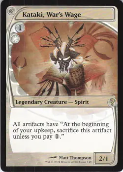 MTG Kataki, War's Wage (Future Sight) (148) | NM | Mystery Booster 2 (MB2) - Image 1
