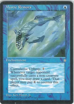 MTG - Mystic Remora - Ice Age - MP - Image 1