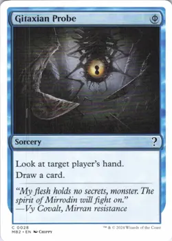 MTG Gitaxian Probe (White Border) (28) | NM | Mystery Booster 2 (MB2) - Image 1