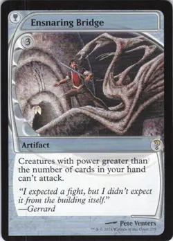 MTG Ensnaring Bridge (Future Sight) (219) | NM | Mystery Booster 2 (MB2) - Image 1