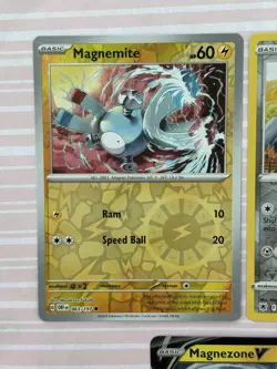 Magnemite + Magnezone Set of 5 Cards with Reverse/Holo Rare + V Pokemon TCG - Image 2