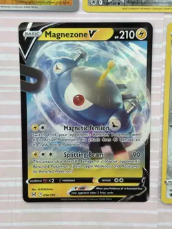 Magnemite + Magnezone Set of 5 Cards with Reverse/Holo Rare + V Pokemon TCG - Image 5