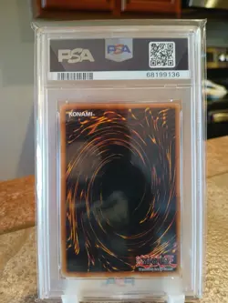 Yugioh Uria Lord of Searing Flames PSA 9 SOI-EN001 1st Edition (Case Scuffs) - Image 2