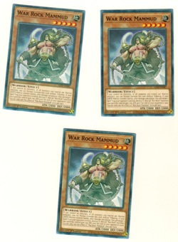 Set Of 3 War Rock Mammud LIOV-EN087 Lightning Overdrive 1st Edition Yugioh - Image 1