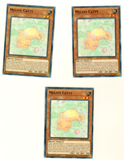 Set Of 3 Melffy Catty MP21-EN114 Tin Of Ancient Battles 2021 1st Edition Yugioh - Image 1